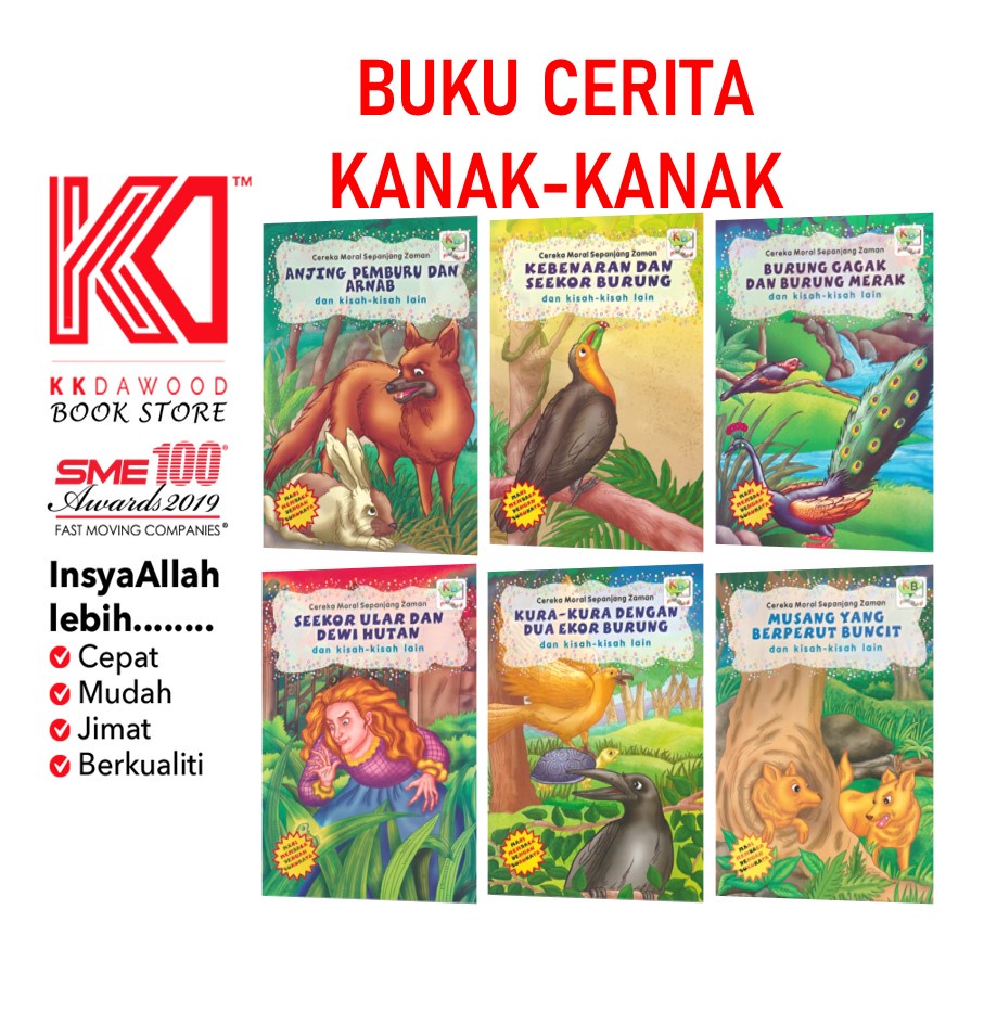 [KKD] Kiddibird: Cereka Moral Sepanjang Zaman | Shopee Malaysia