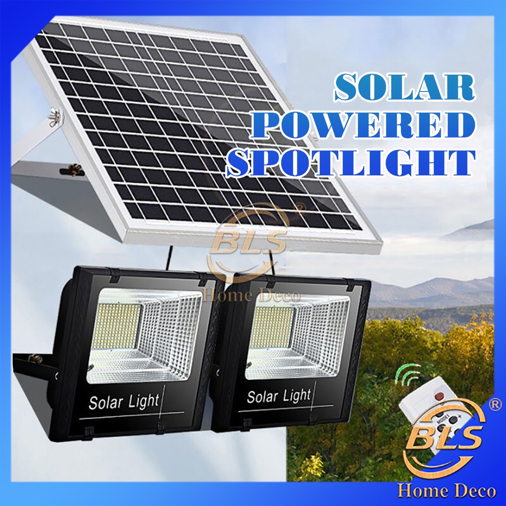 LED Solar Spotlight (30W/40W/65W/100W/200W) Outdoor Garden Floodlight ...