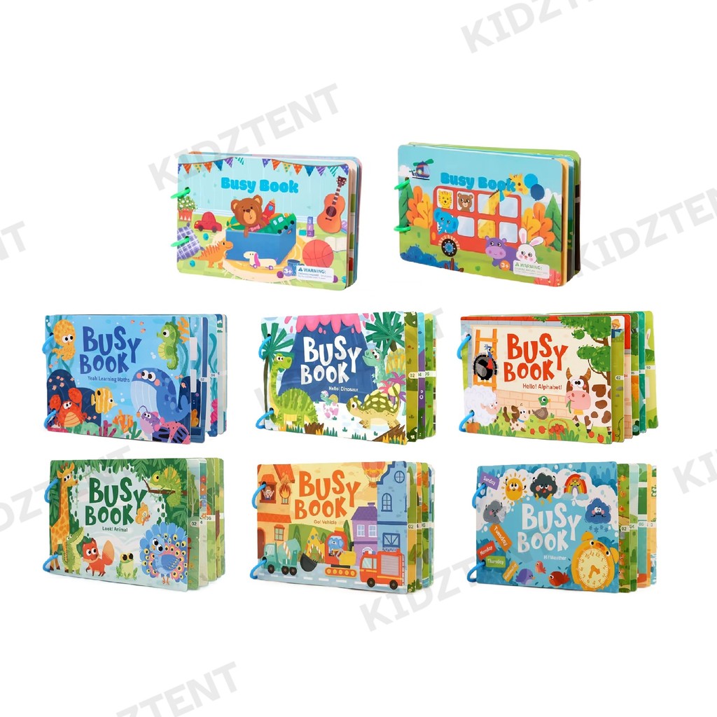 Baby Early Education Busy Book Baby Early Learning Activity First ...