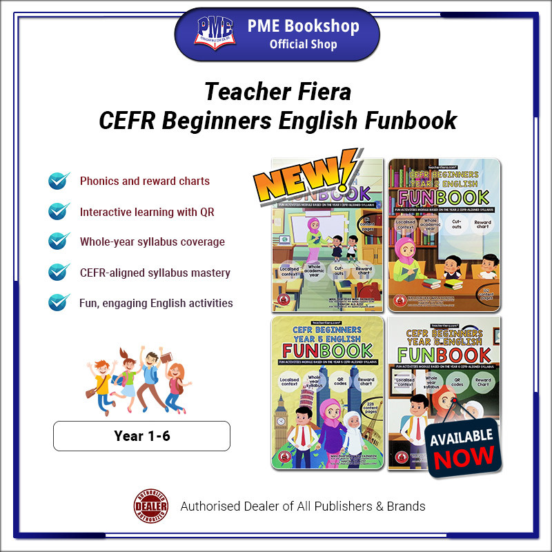 【PME Bookshop】 (2025) Teacher Fiera: CEFR Beginners Year 1-6 English ...