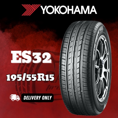 【195/55R15】 YOKOHAMA BLUEARTH ES32 CAR KERETA TYRE TIRE TAYAR SIZE ...
