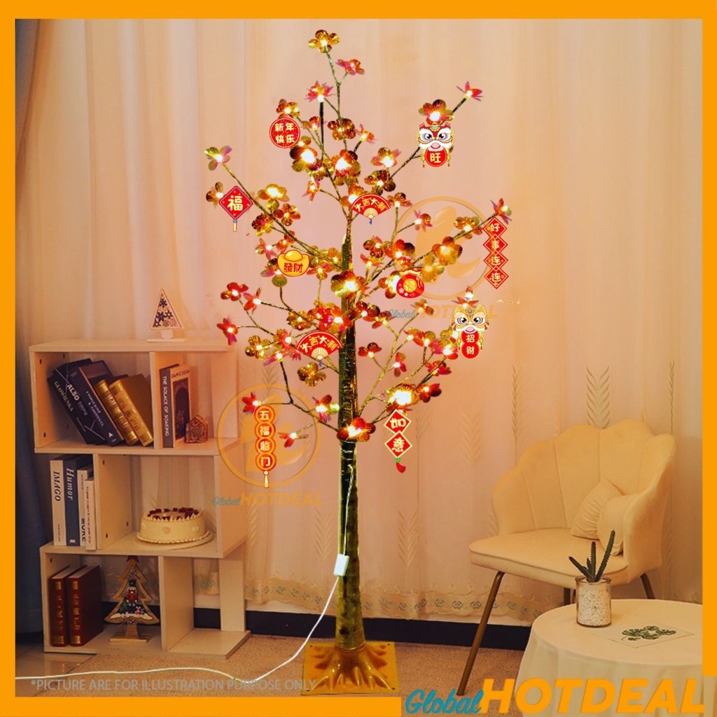 CNY 2024 1 5MTR Sakura LED Tree Lamp Cherry Blossom Tree Lamp Night   Sg 11134202 7rbl0 Lpacfmamhrebed