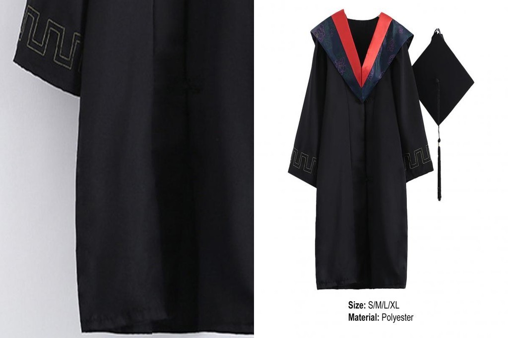 GRH- 1 Set Fadeless Graduation Uniform for School Blessing Visual ...