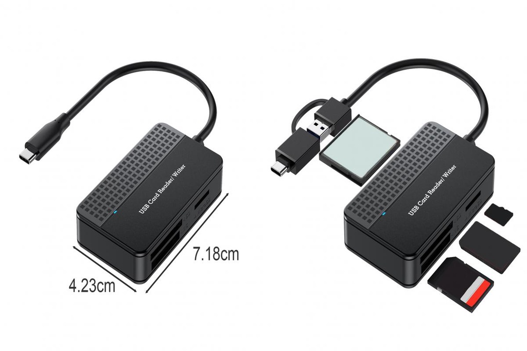 QCA Usb 3.0 Cf Card Reader Usb 3.0 Camera Card Reader Highspeed Usb 3.