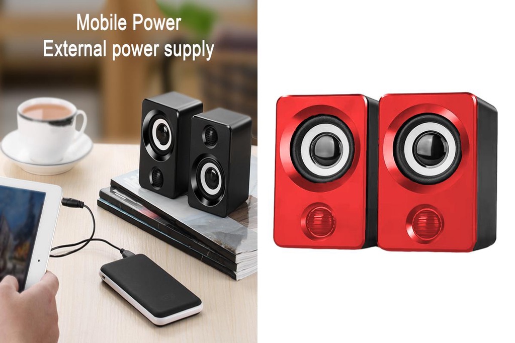 Camphor Computer Subwoofer Compact Portable Speaker Portable Mini Usb ...