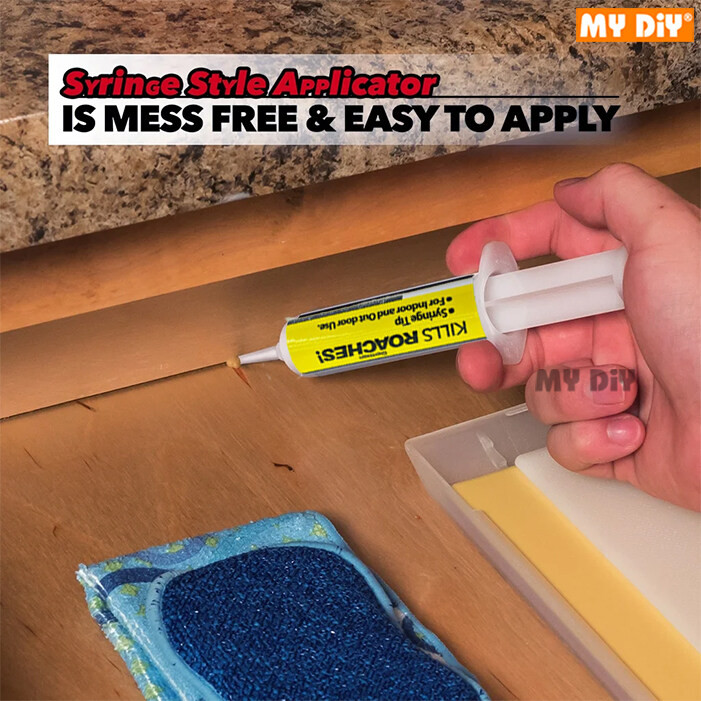 30G KILLS ROACHES SYRINGE TIP COCKROACH BAIT / 30 STICKS BATON MOSQUITO ...