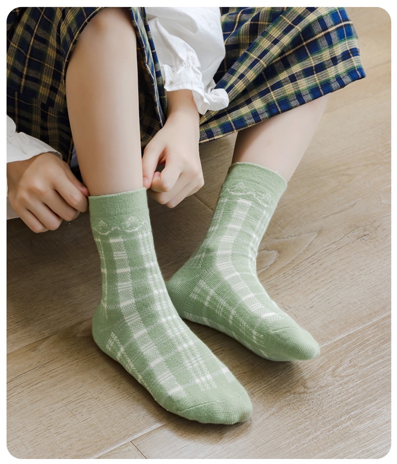 Girls Socks Cute Cartoon Tube Socks Kids Socks Shopee Malaysia