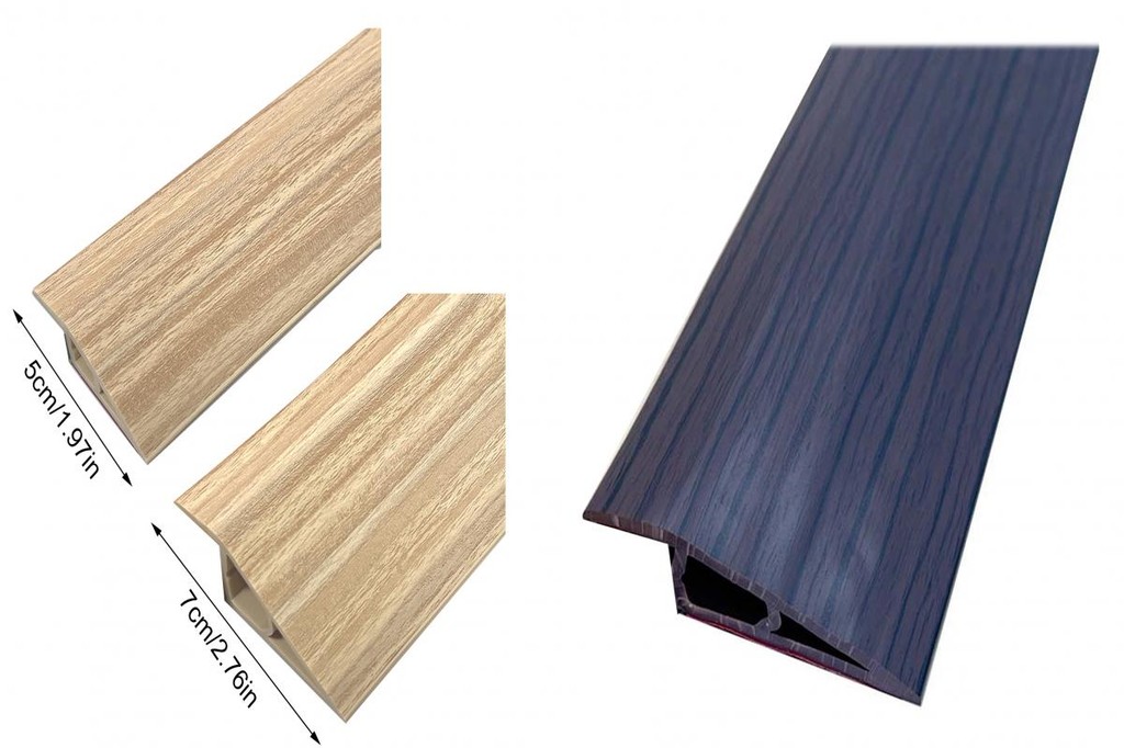 HUA_ Waterproof Floor Transition Strip Adhesive Floor Transition Strip ...