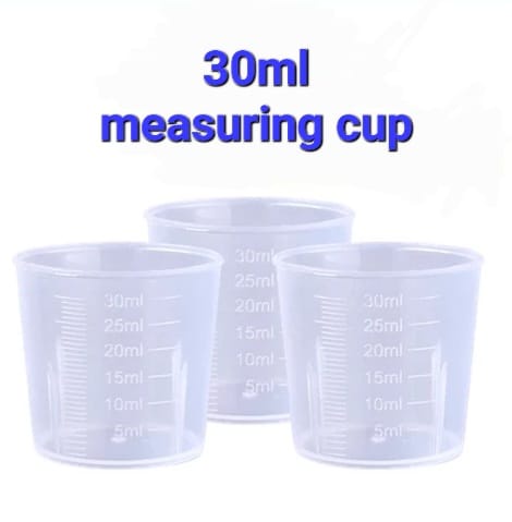 30ml Measuring Cup Scale Plastic Clear Measuring Cup Medicine Measuring ...