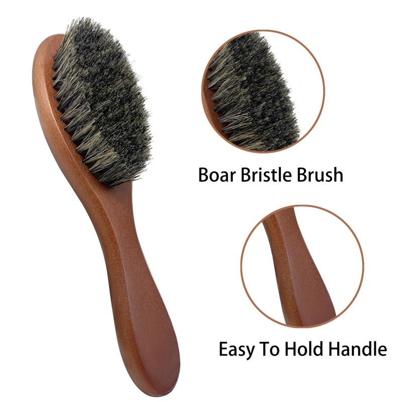Benepaw Pet Cat Brush For Shedding With Natural Bristles Comfortable