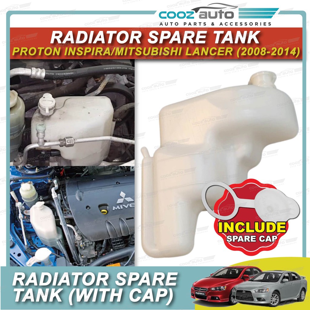 Proton Inspira Mitsubishi Lancer GT 2008 - 2014 Radiator Water Spare ...