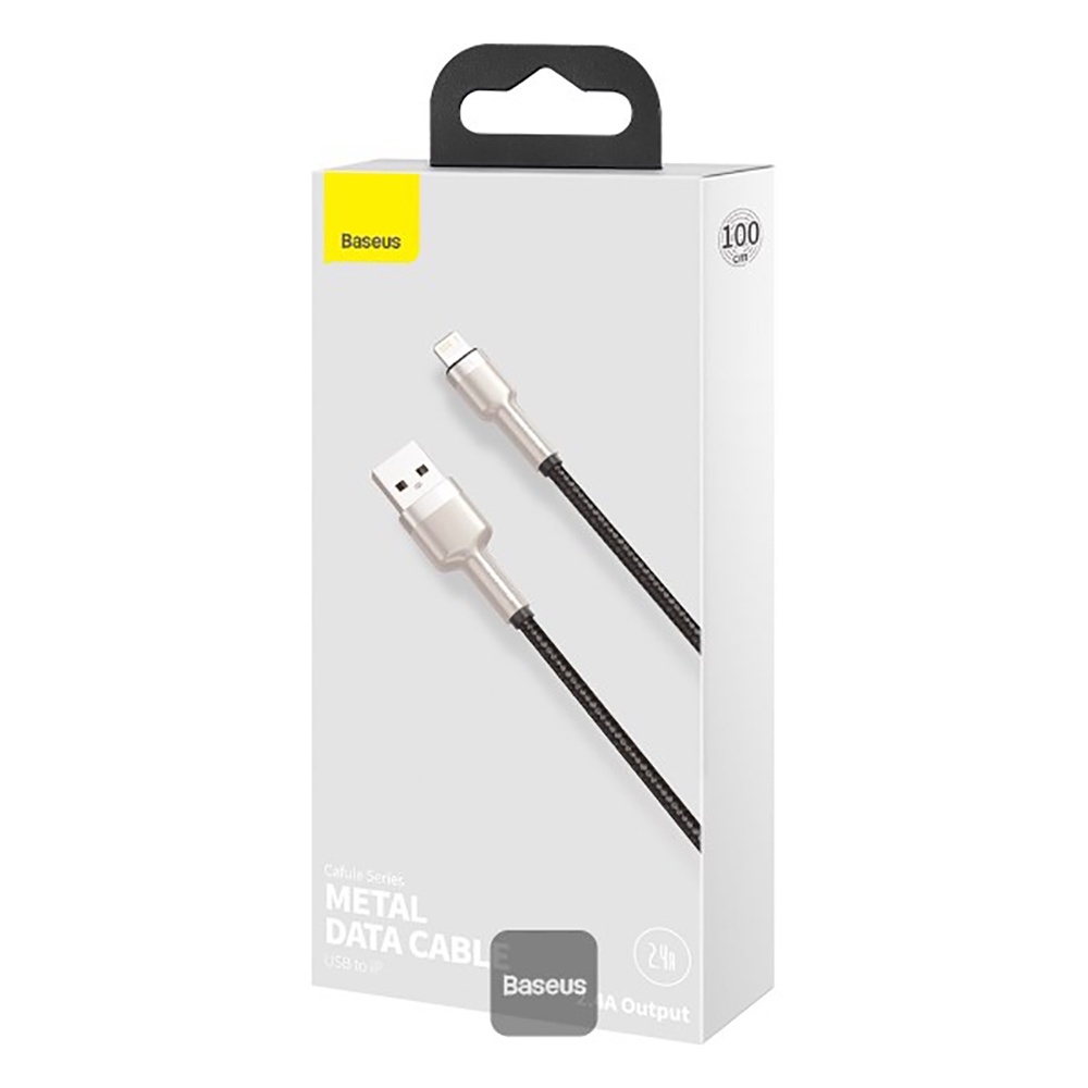 Baseus Cafule Series Metal Data Cable USB to Lightning 2.4A Iphone 0 ...