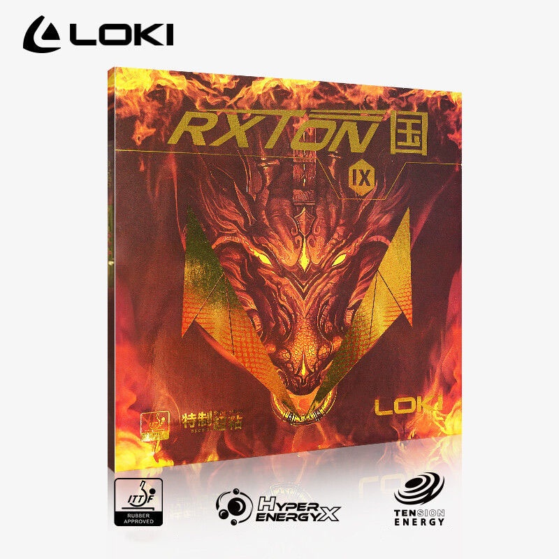 Original LOKI RXTON Brand New Table Tennis Rubber Sticky Ping Pong ...