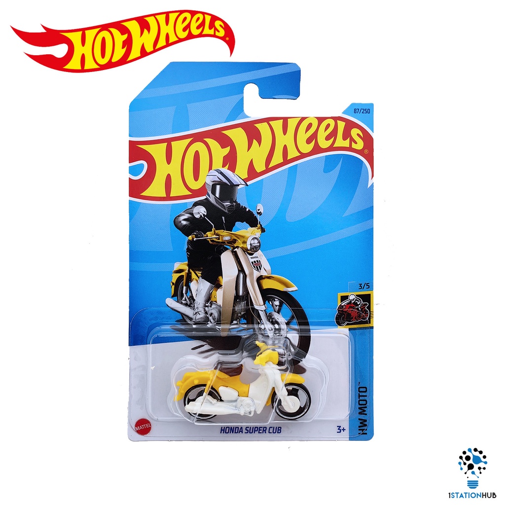 Hot Wheels HW Moto Honda Super Cub Hotwheels Motorcycle Bike Motor