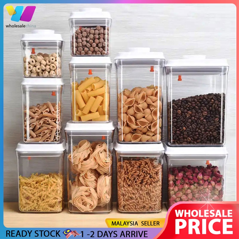 WHOLESALE | Extra Airtight Food Storage Container Stackable Transparent ...