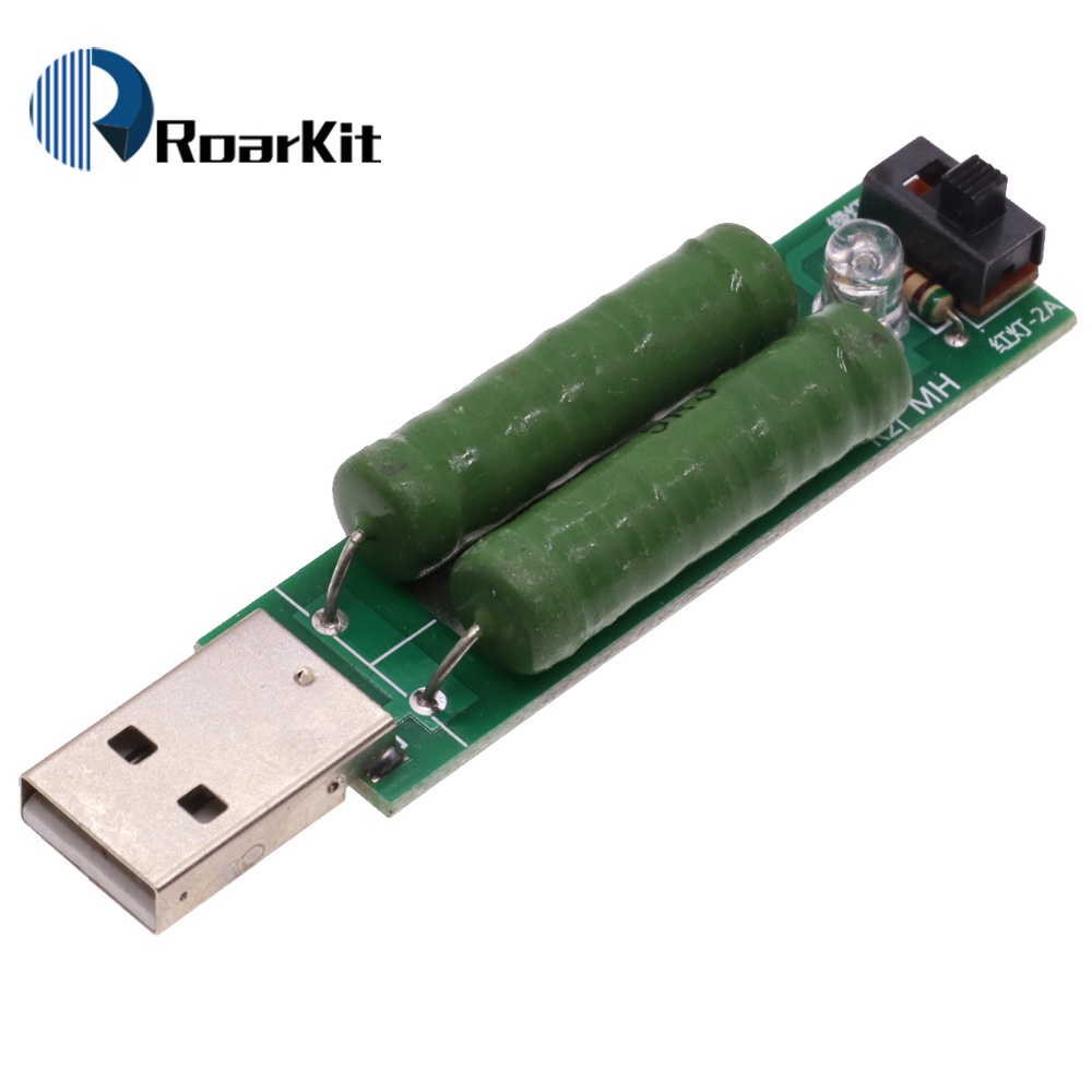 Usb Port Mini Discharge Load Resistor Digital Current Voltage Meter 