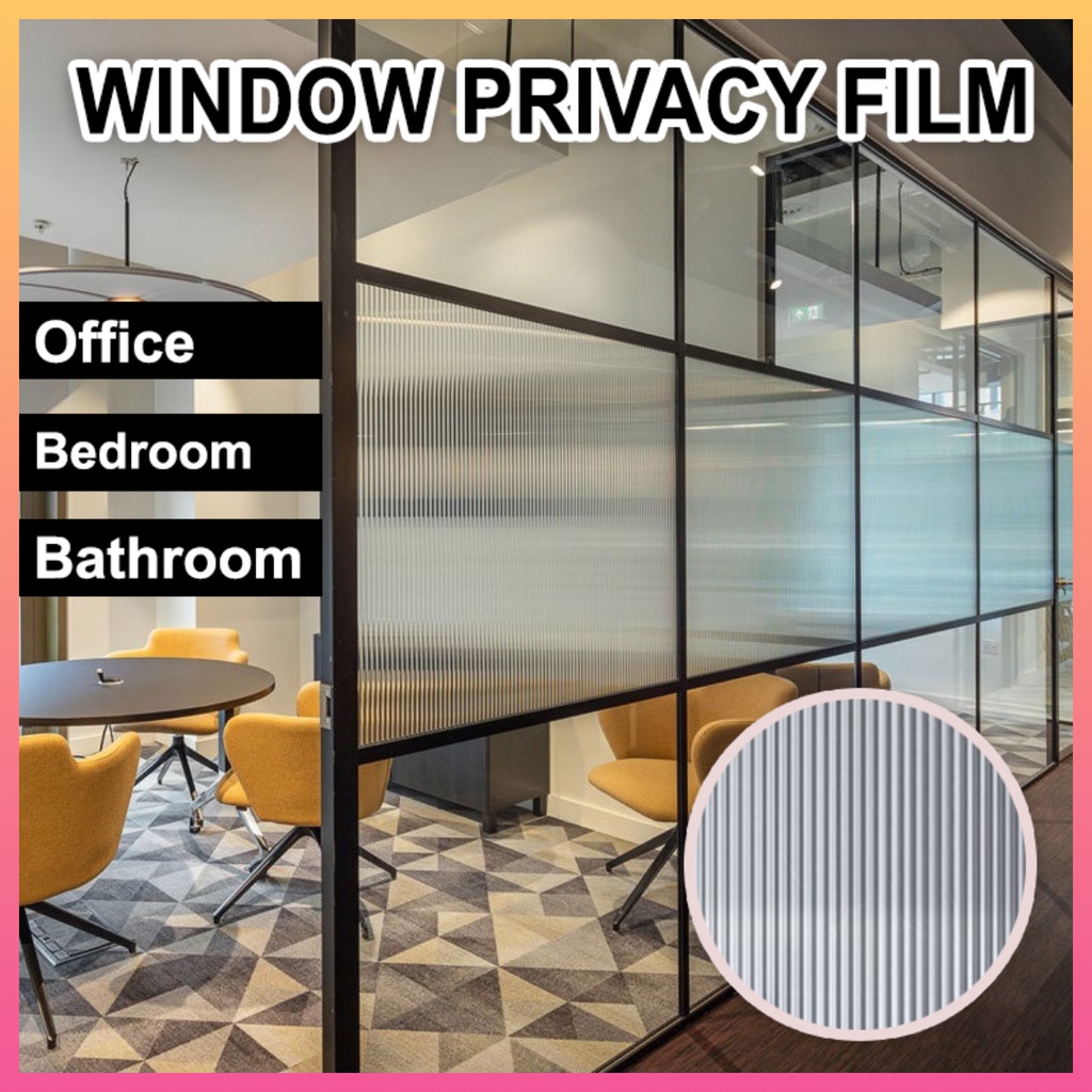 Office Glass Window Privacy Electrostatic Opaque Film Bathroom Toilet ...
