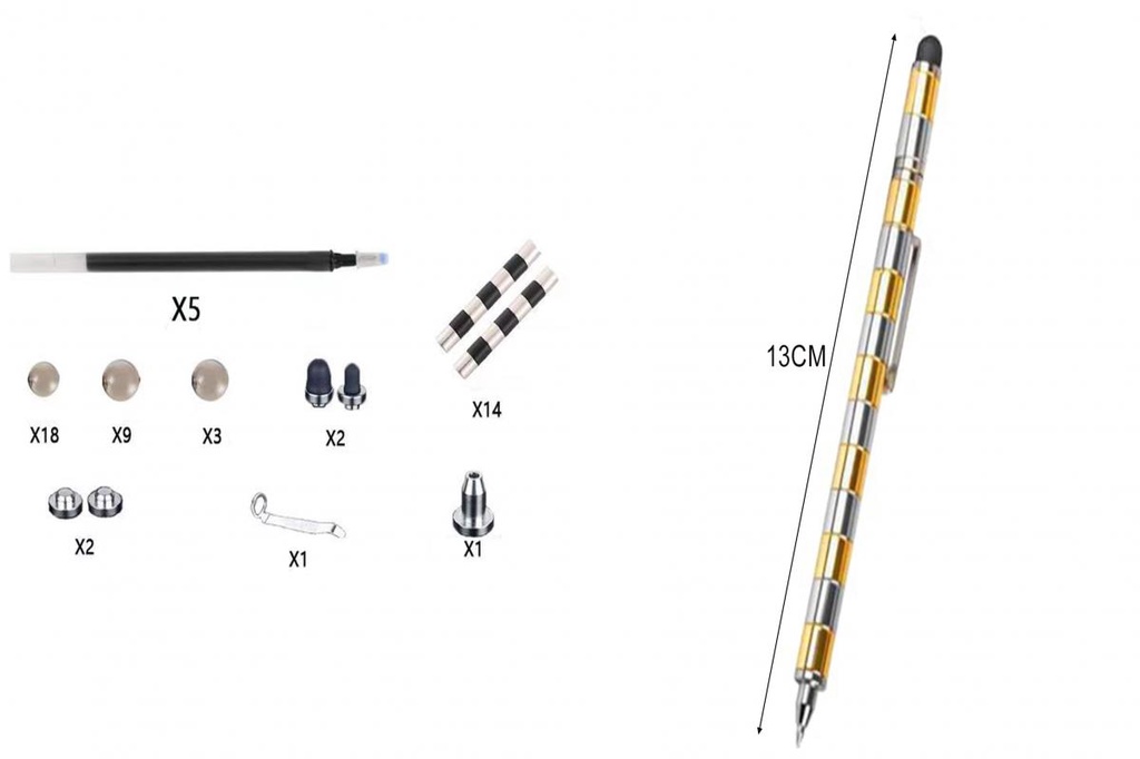 Cheer Decompression Magnet Pen Age-appropriate Stress-relief Tool 