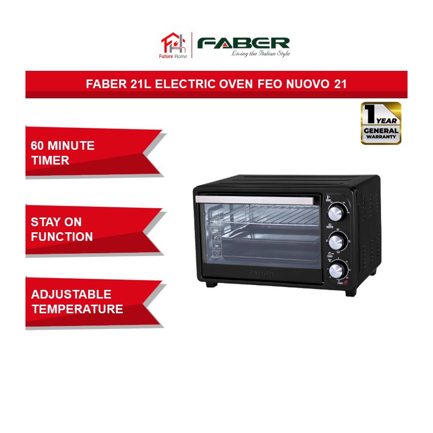 Faber 21L Electric Oven FEO NUOVO 21 Shopee Malaysia