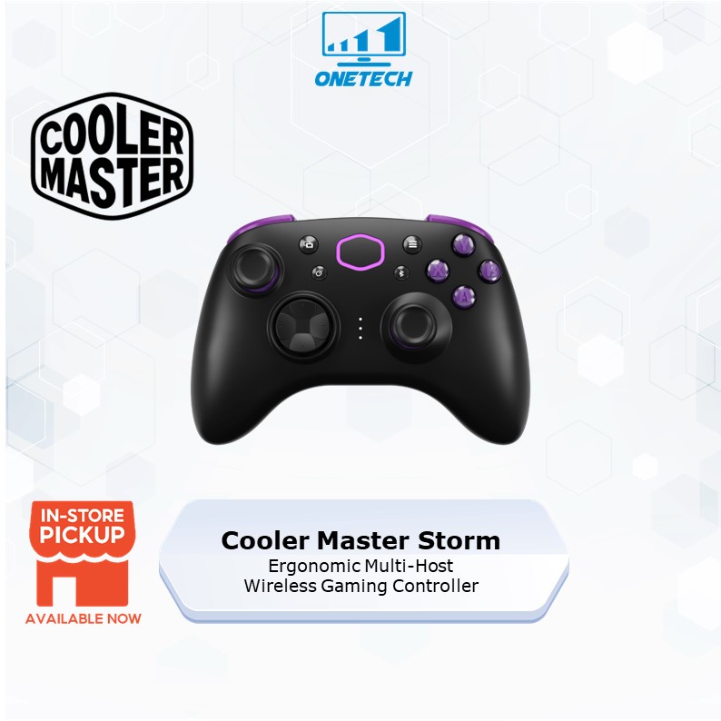 Cooler Master Storm Ergonomic Multi-Host Wireless Gaming Controller ...