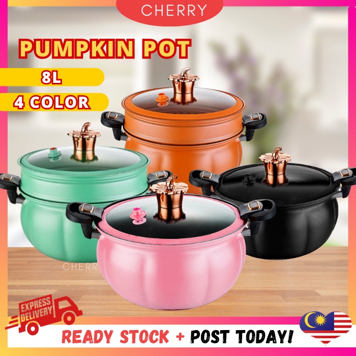 Micro Pressure Cooker Maifan Stone Soup Pot Pumpkin Shaped Non