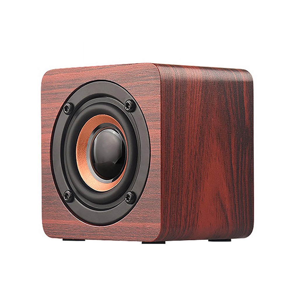 Q1 Wooden Wireless Bluetooth Speaker Mobile Portable Subwoofer Gift ...
