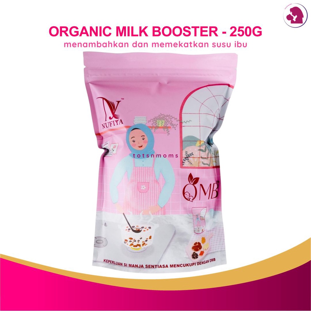 Nufiya Organik Milk Booster Kurma Longan Omb Buah Tambah Susu Badan 250g With Free T 2957