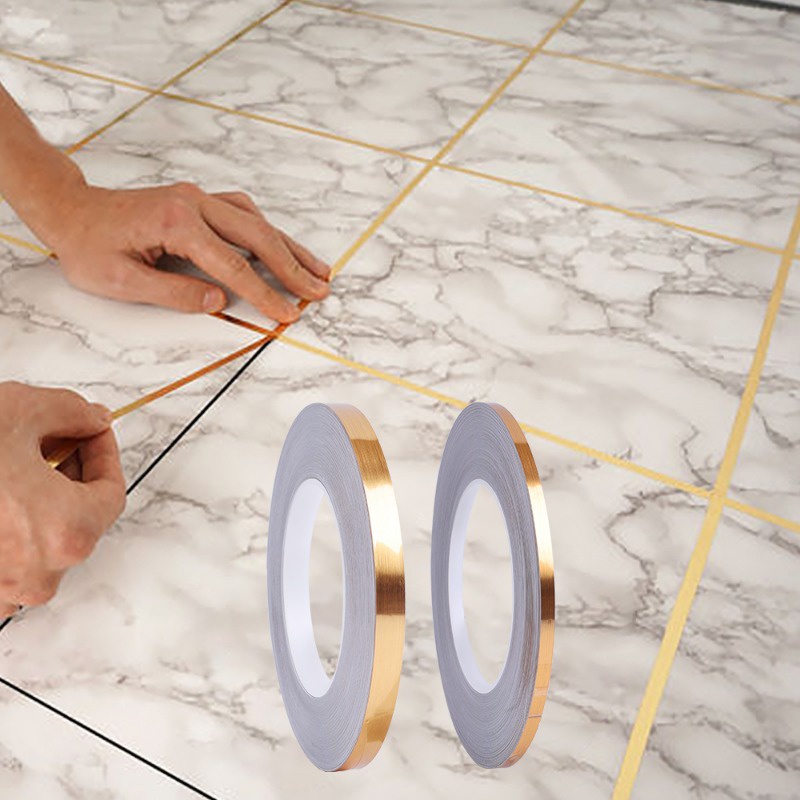 1 Roll 5M Ceramic Tile Gap Stickers / Mildewproof Waterproof Floor ...