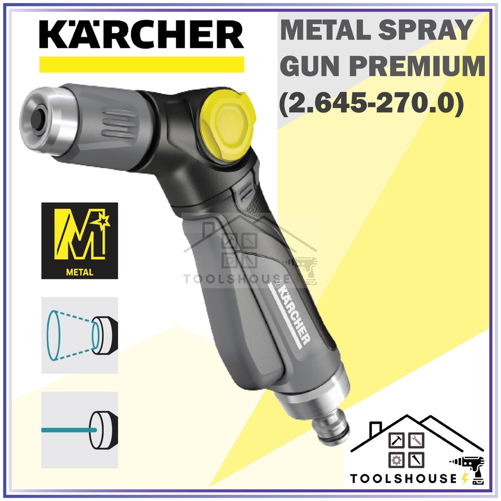 Kärcher Lancia Di Irrigazione 2.645-071.0 - Getto Regolabile Con Sistema Click, Singola