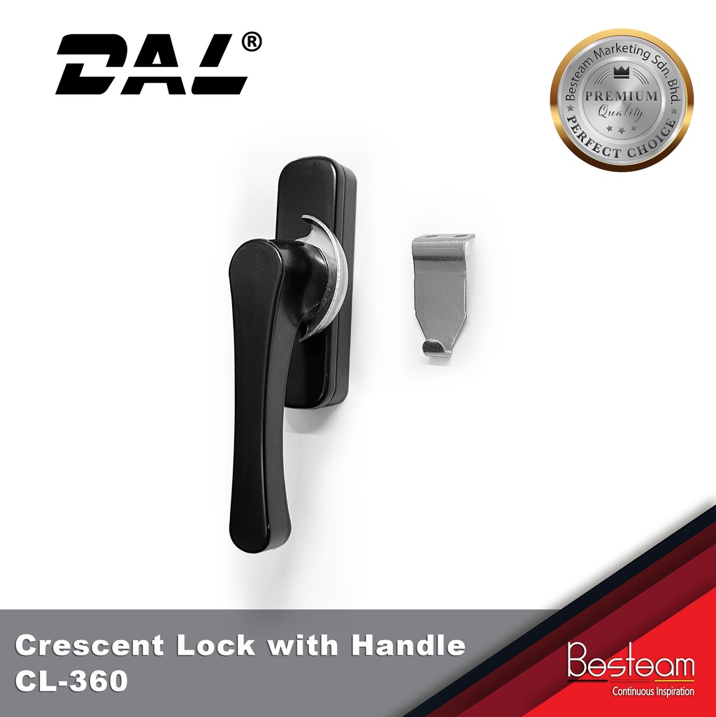 DAL CL-360 Crescent Lock with Handle | Shopee Malaysia
