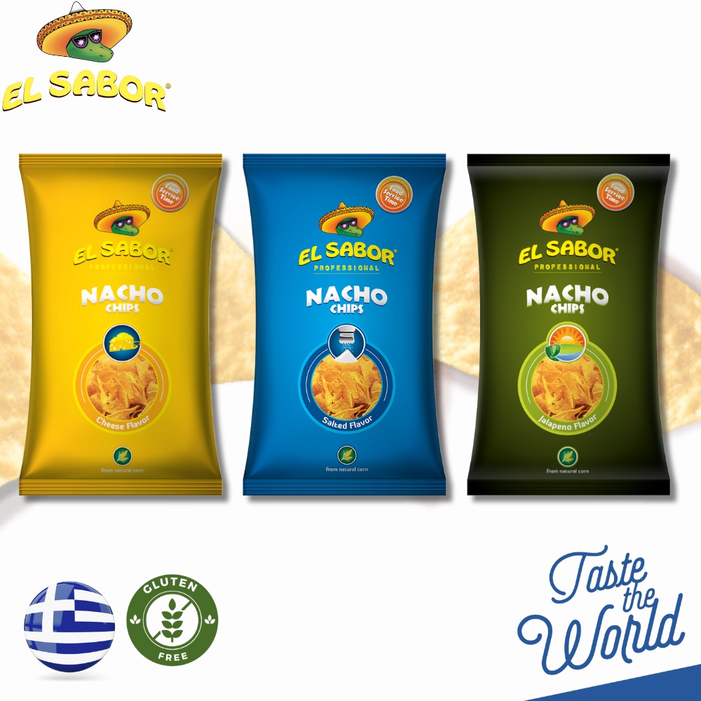 El Sabor Nacho Chips Professional 425g Shopee Malaysia