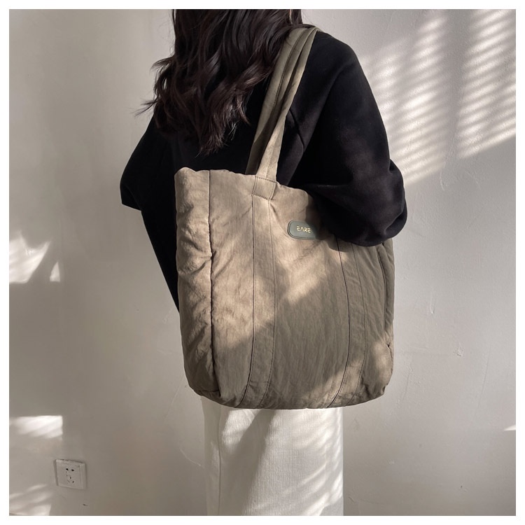 TAVIMART  -  High-capacity All Match Casual Underarm Bag Women Solid Ins Fashion Shoulder Handbags Streetwear Vintage Tote Bags Y2k Aesthetic