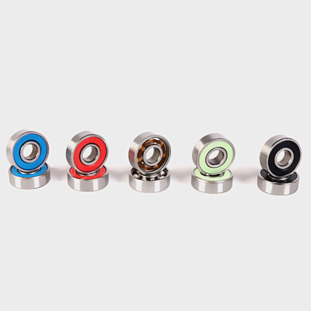 20 Stück 608-2RS Kugellager 8x22x7 Mm – Doppelt Gummiert, Für Skateboards & Co.