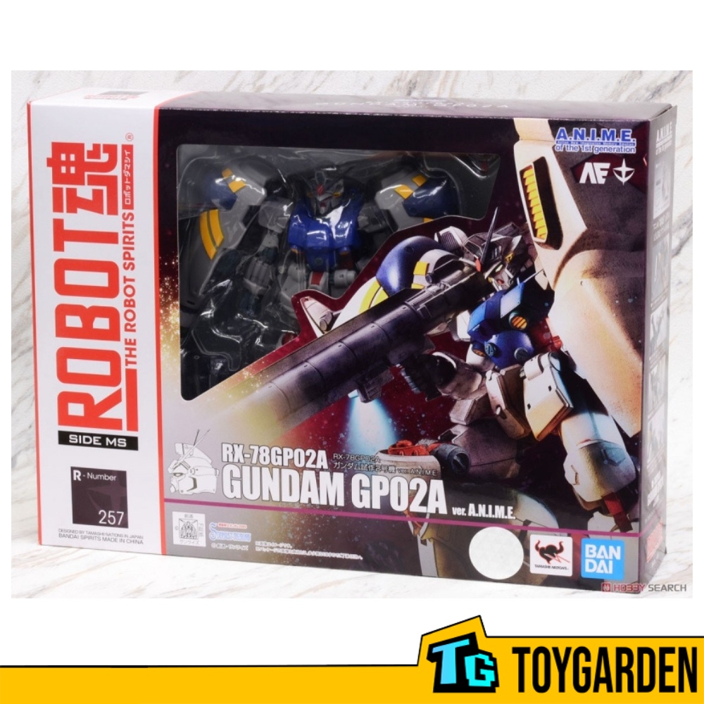 Tamashii Nations Bandai Robot Spirits RX-78GP02A Gundam GP02 Ver. A.N.I.M.E. Mobile Suit Gundam