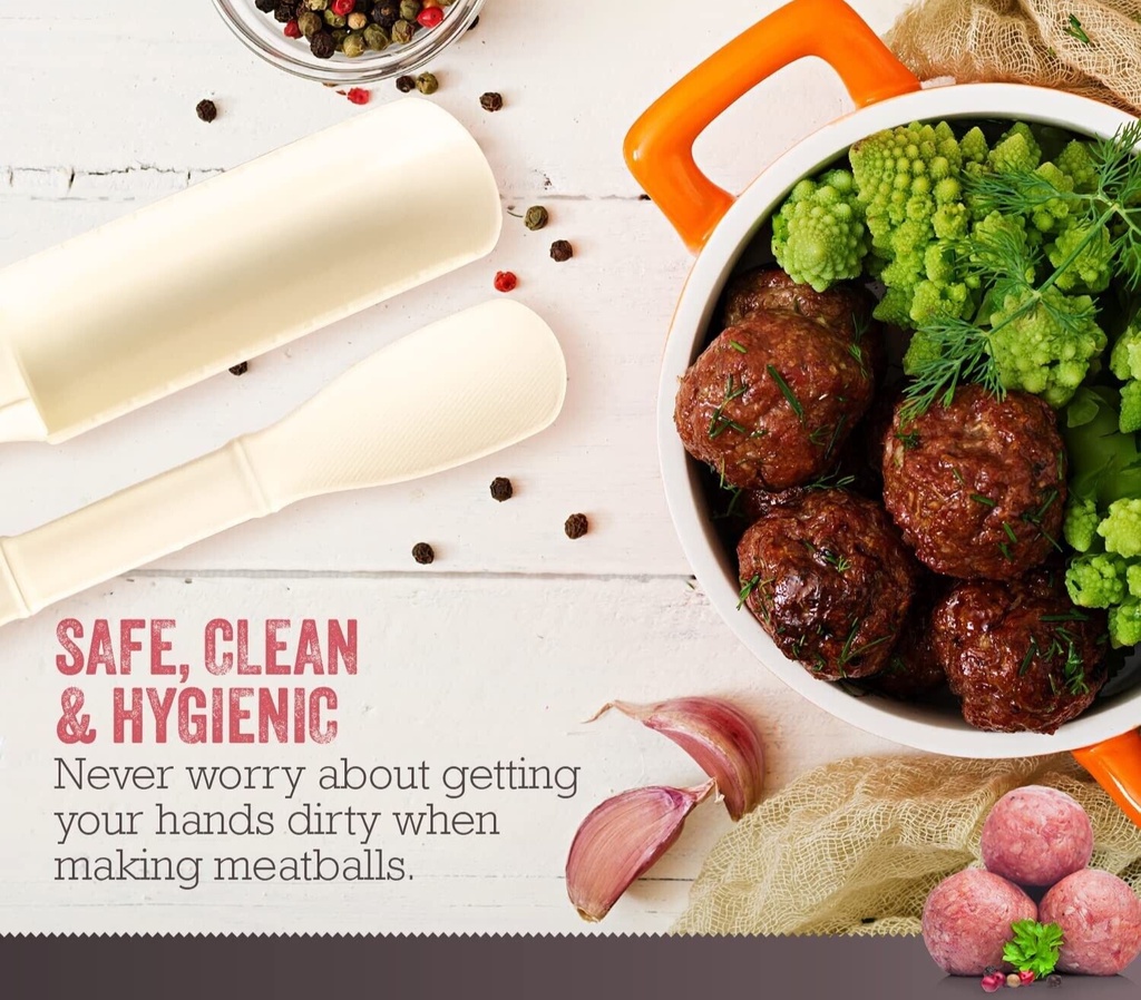 Meat Ball Maker Shrimp Ball Non Stick Meat Ballers Fried Fish Beaf Meat ...