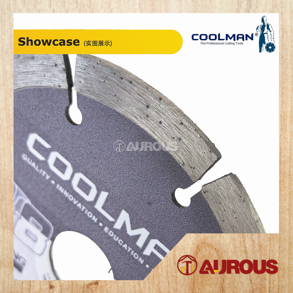 COOLMAN 88 SERIES M88 DIAMOND SEGMENTED DISC BLADE 4”/105MM | Shopee ...