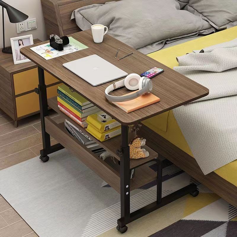 Bedside table Removable simple table Bedroom rental Home Laptop ...