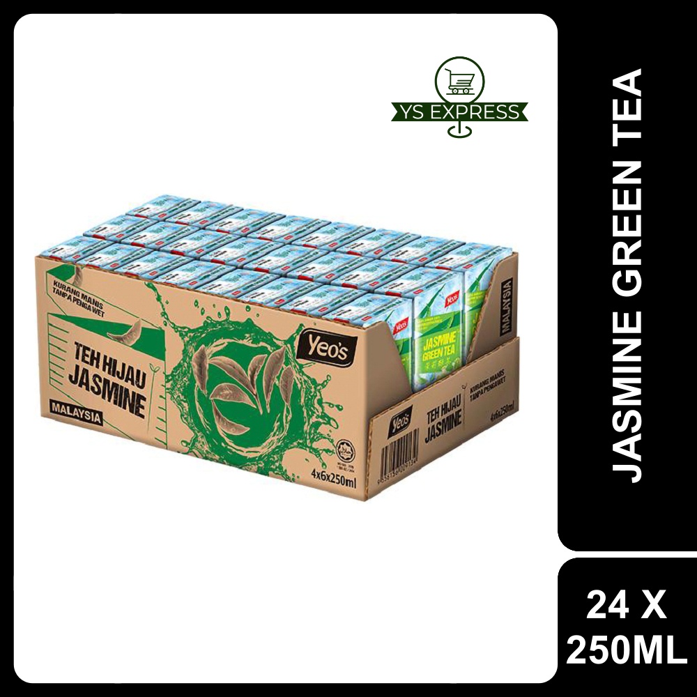 YEO'S Packet Drink Green Tea 24 X 250ML Teh Hijau Shopee Malaysia