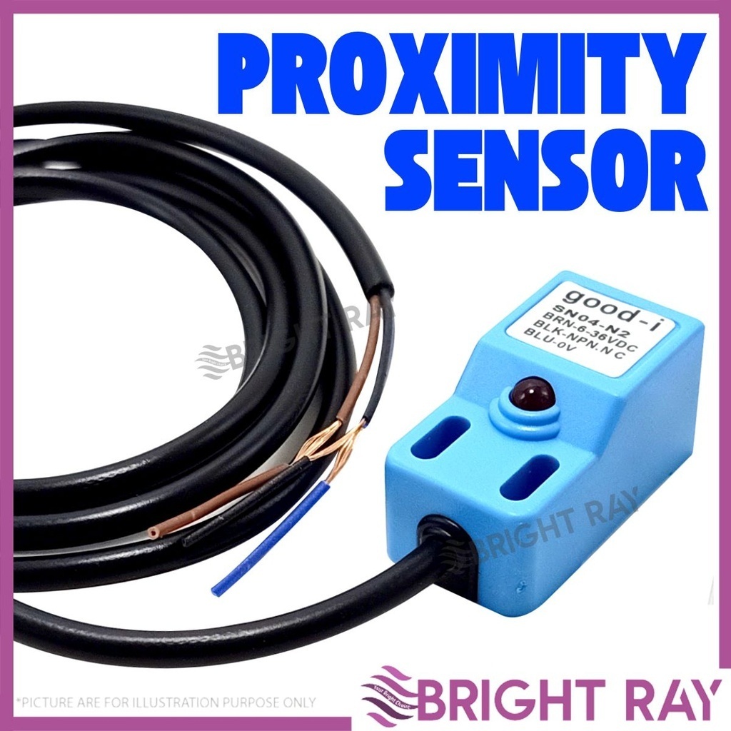 Micro Inductive Proximity Switch NPN NO/NC - 3-Wire DC Metal Sensor - LJ4A3-1-Z/BX
