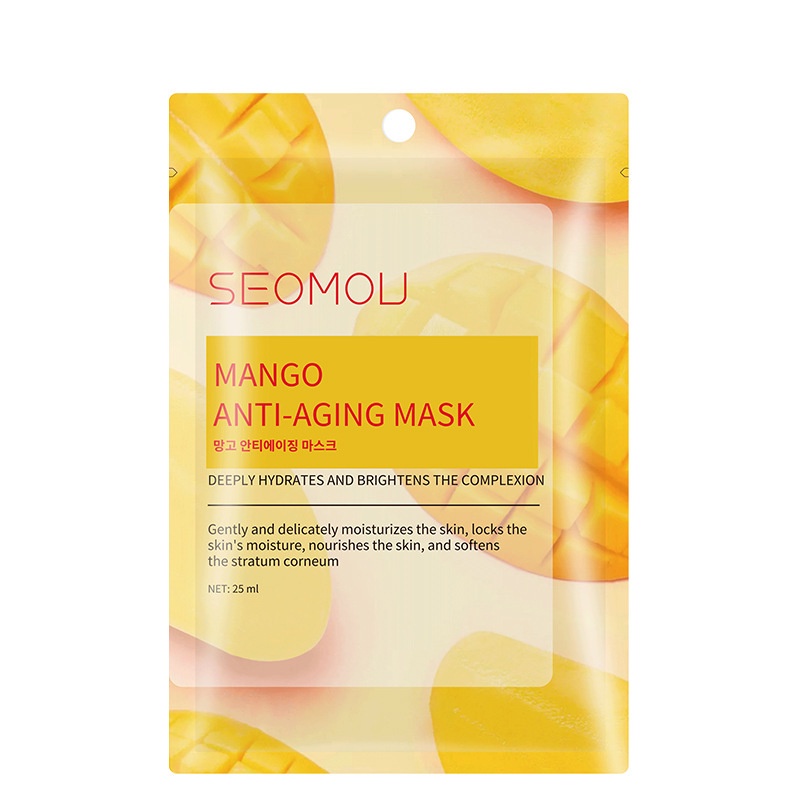G9 SEOMOU HCHANA IMAGES Sadoer BIOAQUA Natural Essence Facial Mask Masker Muka Melembapkan Kulit