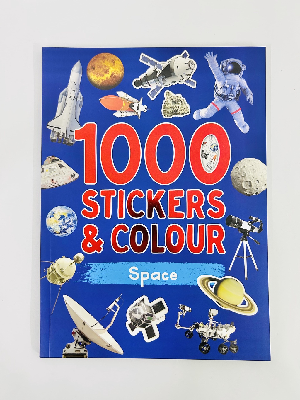 Space 1000 Stickers & Colouring Book For Kids To Color The Universe ...