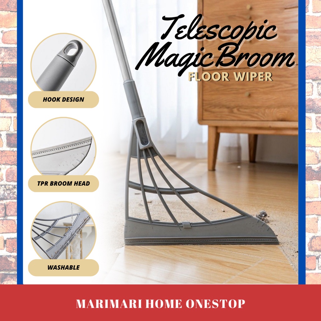 2021 Telescopic Magic Broom Dry & Wet Floor Multipurpose 5 in 1 Magic ...