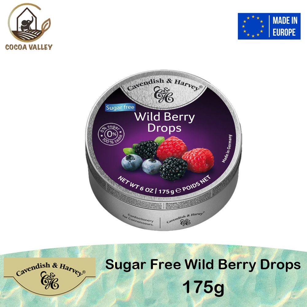 Cavendish and Harvey Sugar Free Wild Berry Drops 175g | Shopee Malaysia