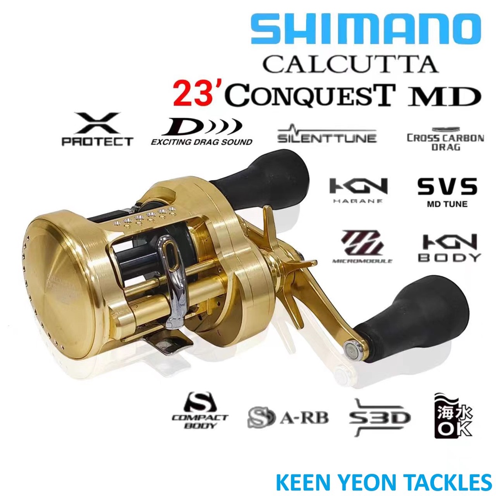 Shimano Calcutta Conquest MD Baitcast Reel