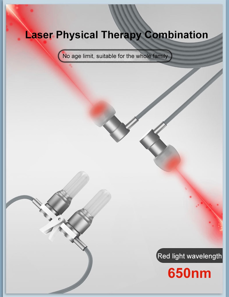 Laser Therapy Rhinitis Sinusitis Machine 650nm Nose Care Bionase ...
