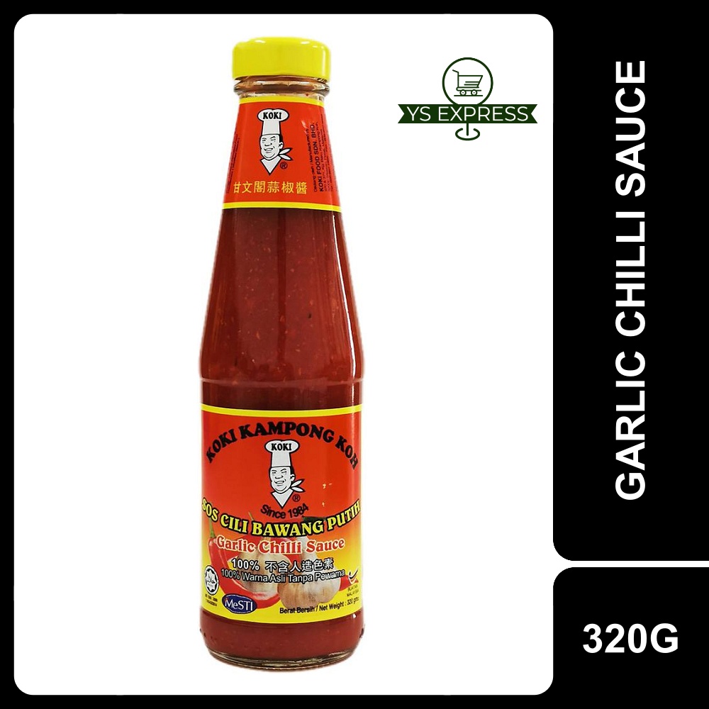 KOKI KAMPONG KOH Garlic Chilli Sauce 320g Sos Cili Bawang Putih