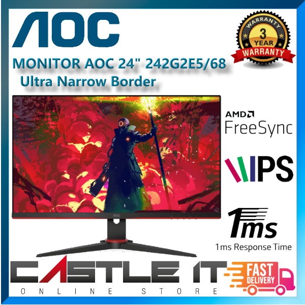 AOC 24G2E5 24 1MS IPS 75HZ