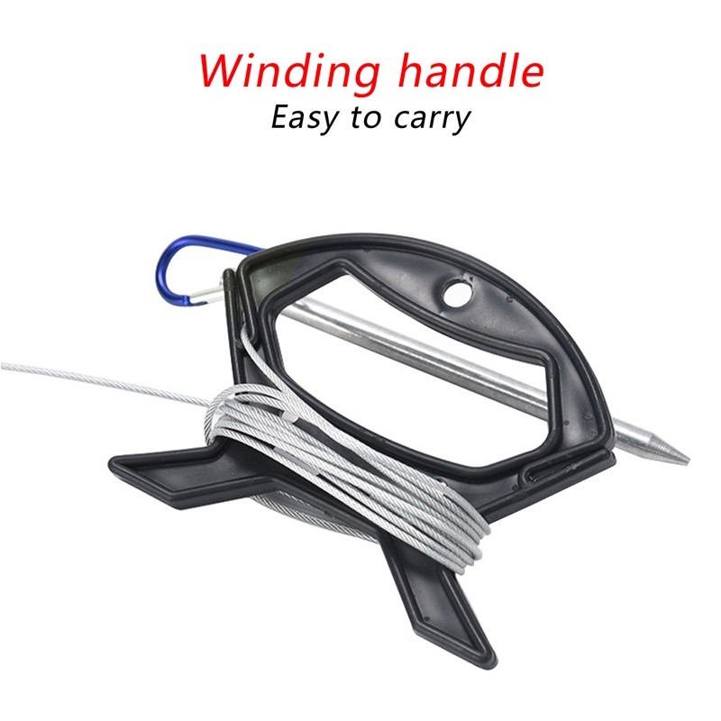 5 Snaps Fishing Lock Buckle Tackle Fishing Accessories 5M Stainless ...