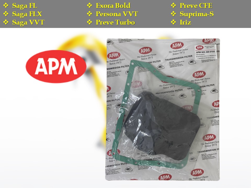 APM Transmission Auto Filter Proton Saga FL FLX Saga VVT Persona VVT