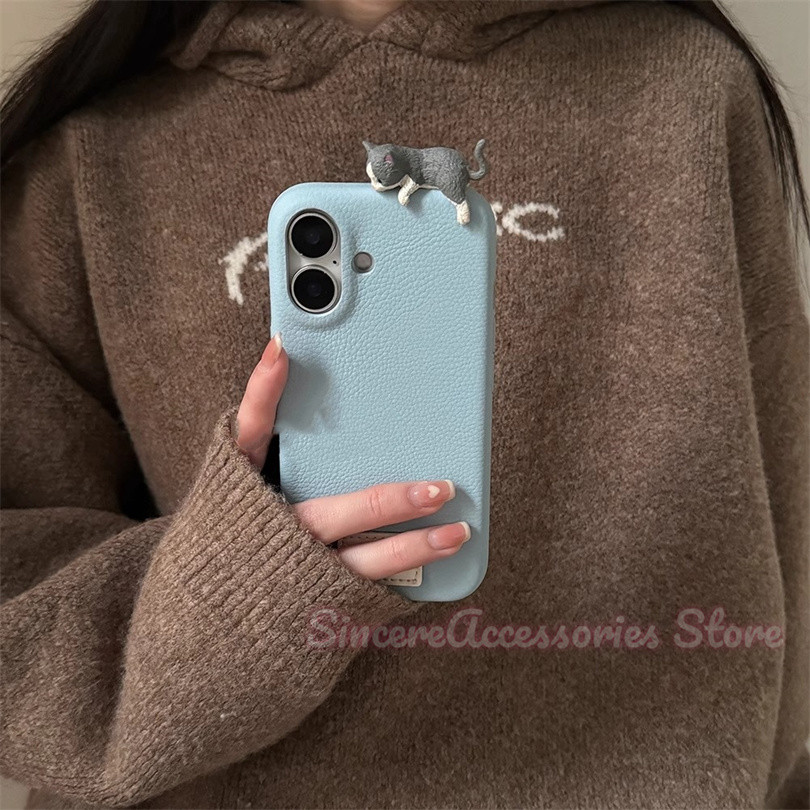 IPhone 15 Celeste Custodia Per IPhone Personalizzata Con Nome In Stile Marmo - Silicone Trasparente, Compatibile Con IPhone 11, 12, 13, 14 Cover Silicone Con Nome - Foto 4